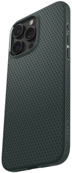 Панель Spigen Liquid Air для Apple iPhone 15 Pro Зелена безодня (8809896750370)