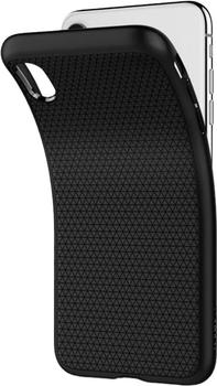 Etui plecki Spigen Liquid Air do Apple iPhone Xr Black (8809613763935)