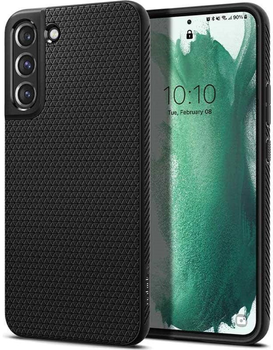 Панель Spigen Liquid Air для Samsung Galaxy S22 Матовий чорний (8809811856040)