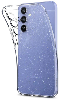 Etui plecki Spigen Liquid Crystal Glitter do Samsung Galaxy A54 5G Crystal quartz (8809896742528)