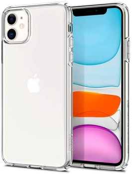 Etui plecki Spigen Liquid Crystal do Apple iPhone 11 Crystal Clear (8809671010248)