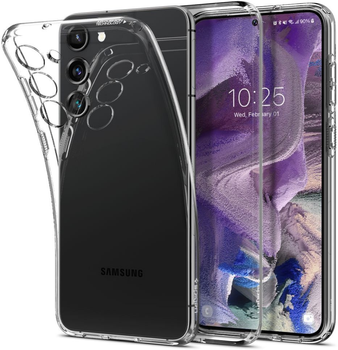 Etui plecki Spigen Liquid Crystal do Samsung Galaxy S23 Transparent (8809896741057)