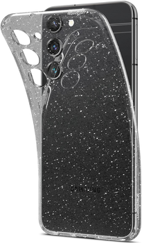 Etui plecki Spigen Liquid Crystal do Samsung Galaxy S23 Transparent (8809896741071)
