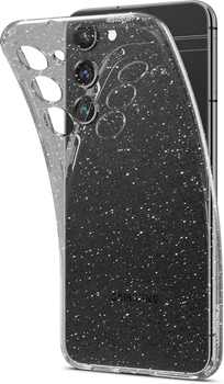 Etui plecki Spigen Liquid Crystal do Samsung Galaxy S23 Plus Transparent (8809896740654)