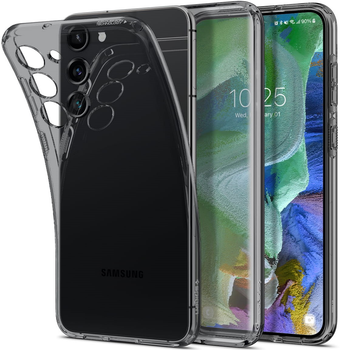 Etui plecki Spigen Liquid Crystal do Samsung Galaxy S23 Plus Transparent (8809896740647)