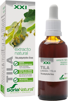 Ekstrakt Soria Natural Extracto Tila S XXl 50 ml (8422947044626)