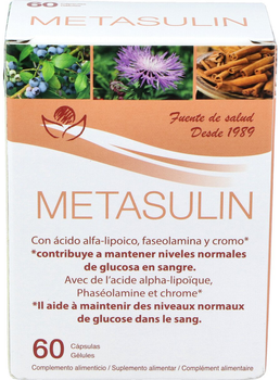 Suplement diety Bioserum Metasulin 60 kapsułek (8427268010374)