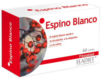 Suplement diety Eladiet Espino Blanco Fitotablet 60 tabletek (8420101010821)