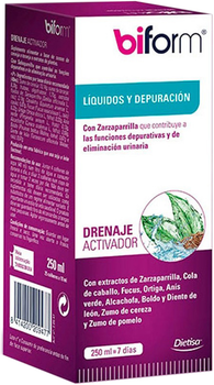 Suplement diety Biform Drenaje Activador 250 ml (8414200209477)
