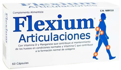 Дієтична добавка Flexium Articulaciones 60 капсул (8436017722031)