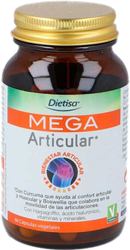 Дієтична добавка Dietisa Mega Articular 60 капсул (3175681187269)