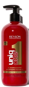Шампунь для зміцнення волосся Revlon Uniq One All In One Shampoo 490 мл (8432225129846)