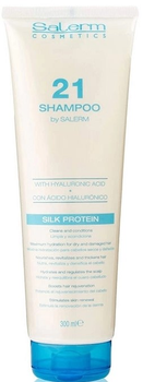Шампунь для зволоження волосся Salerm Cosmetics Salerm 21 Ch Silk Protein 300 мл (8420282034654)