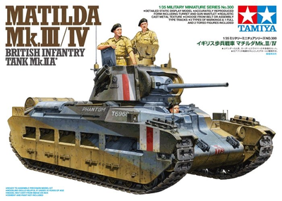 Модель для склеювання Tamiya British Infantry Tank Matilda (4950344353002)