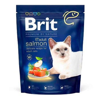 Brit Premium Nature Cat Adult Salmon с лососем для котов - 8 кг 171868