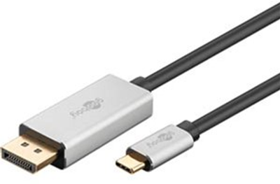 Adapter Goobay USB-C na DisplayPort kablowy 2 m Czarny (4040849601767)