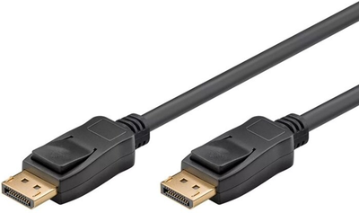 Кабель Goobay з роз'ємом DisplayPort до роз'єму DisplayPort 3 m Black (4040849647994)