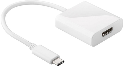 Adapter Goobay USB-C HDMI Biały (4040849662591)