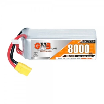 Аккумулятор Lipo для FPV дрона GAONENG GNB 8000mAh 6S 22.8V 70C XT60