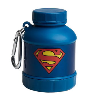 Таблетница SmartShake Whey2Go Funnel DC Superman (110 мл)