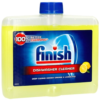 Засіб для чистки посудомийних машин Finish Dishwasher Cleaner Lemon Sparkle 250 мл (3059946156330)