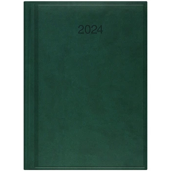 Ежедневник 2024 Brunnen А5 Torino 73-795 38 - Зеленый