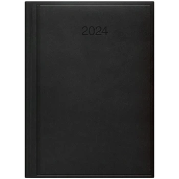 Ежедневник 2024 Brunnen А5 Torino 73-795 38 - Черный