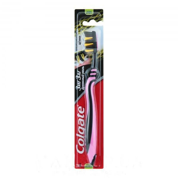 Зубна щітка Colgate Зіг Заг Деревне вугілля середня 1 шт (8718951149922)