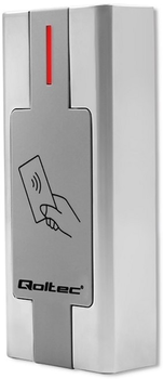 Зчитувач безконтактних карт і брелоків Qoltec Proximity RFID Металевий корпус (52446) (5901878524467)