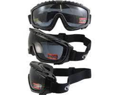 Балістична окуляри-маска Global Vision Ballistech-1 темні