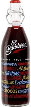 Вермут El Bandarra Rojo красный сладкий 1 л 15% (8421915100357)