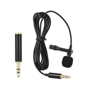 Микрофон петличный Andoer EY-510A петличка для смартфона камеры ПК