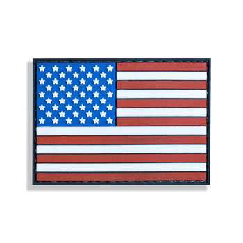 Шеврон флаг USA (США) цветной