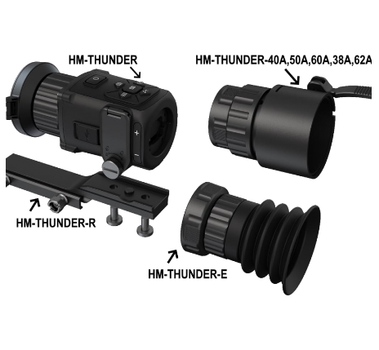 Тепловізійний приціл HikMicro THUNDER Pro TQ35C