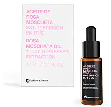 Olejek z dzikiej róży do twarzy Botanicapharma Rose Hip Oil Dropper 20 ml (8435045202201)