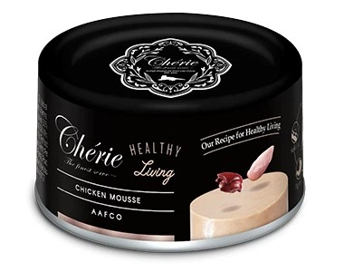 Корм влажный Cherie Healthy Living Chicken Мусс из курицы для котов 80 г CHT21705