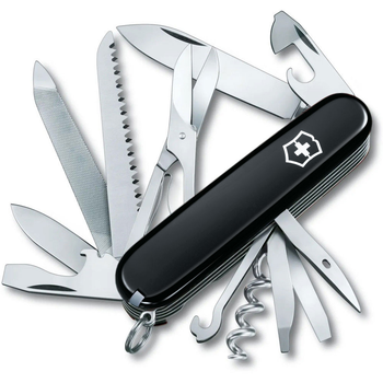 Швейцарский нож Victorinox RANGER 91мм/21 функция, черные накладки