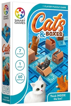 Настольная игра SmartGames Коты в коробках (Cats & Boxes)