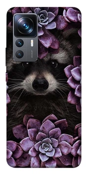 Чохол для Xiaomi 12T/12T Pro Epik Print Series Єнот у квітах