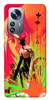 TPU чохол Demsky Anime evolution 5 Людина-бензопила (Chainsaw Man) для Xiaomi 12 / 12X