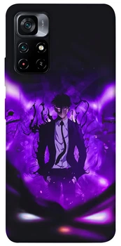 TPU чохол Demsky Anime evolution 4 Тільки я візьму новий рівень (Solo Leveling) для Xiaomi Poco M4 Pro 5G