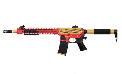 Штурмова гвинтівка APS ASR121 GOLD DRAGON FULLMETAL GOLD/RED/BLACK EBB (Страйкбол 6мм)