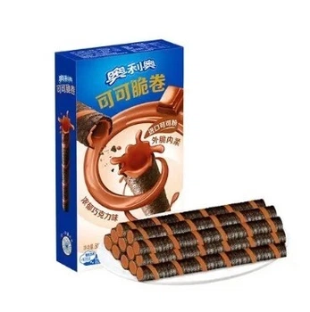 Вафельные трубочки Oreo Cream-Filled Wafers (Chocolate Flavor) 50г