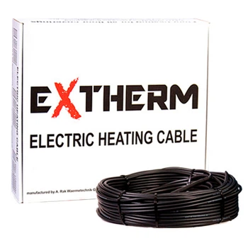 Теплый пол электрический Extherm нагревательный кабель 1,2м² 360 Вт 12м (ETT ЕСО 30-360)