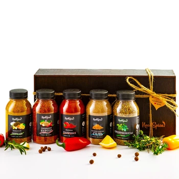 Подарочный Набор Базовых Специй NeedSpice 710г