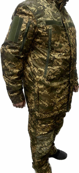 Куртка зимова утеплена/посилена тактична тепла ЗСУ УКР ПІКСЕЛЬ MAX-SV - 8113 XL