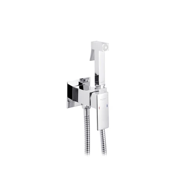 Латунний змішувач для гігієнічного душу Kroner KRP Bidet C083 (хром)