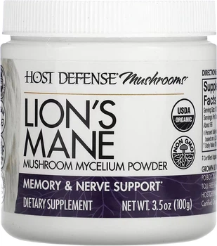 Їжовик гребінчастий Fungi Perfecti Lion's Mane Mushroom Mycelium порошок 100 г
