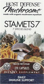 Комплекс грибів Fungi Perfecti Stamets 7 Daily Immune Support 120 вегетаріанських капсул (633422037035)