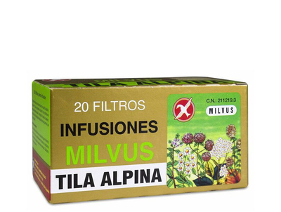 Herbata Milvus Lime Blossom Alpine 20 saszetek (8470002112193)